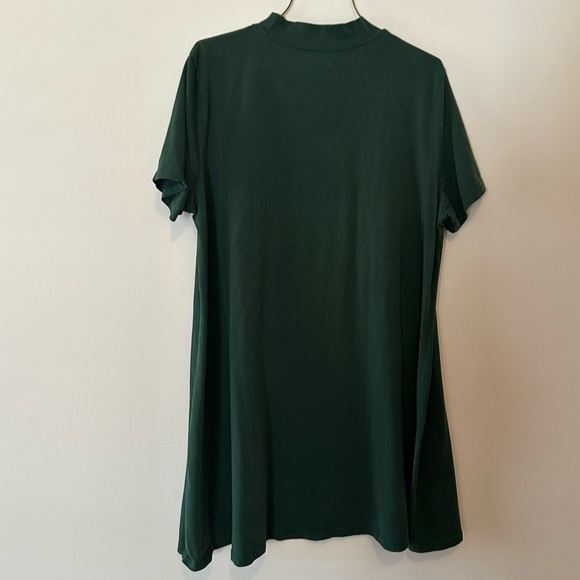 Green Mini Dress - Picture 3 of 3